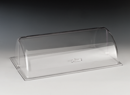 Display-uri si suporturi - RAKI Capac rolltop dreptunghiular, din policarbonat, 42x27cm