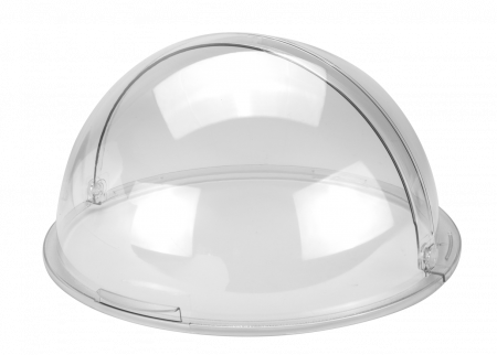 Display-uri si suporturi - RAKI Capac rolltop rotund pentru tava servire, D39cm, policarbonat, transparent