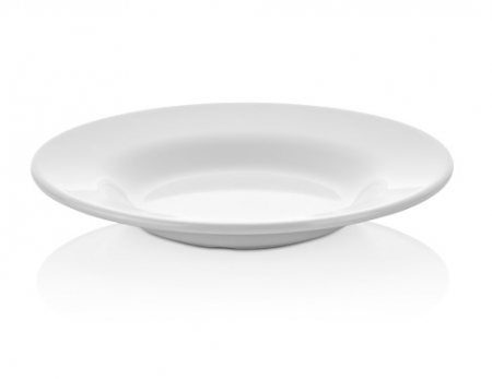 Servirea mesei - RAKI CLASSIC Farfurie adanca melamina alba, D23xh3,3cm