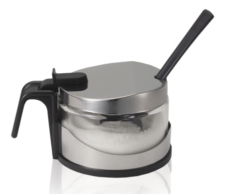 Servirea mesei - RAKI CLASSIK LINE Zaharnita 200ml capac inox si maner negru