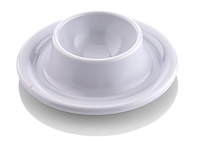 Accesorii servire - RAKI Cocotiera, suport ou melamina alba, D8xh2,4cm