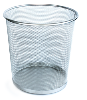 Cosuri de gunoi - RAKI Cos de gunoi din plasa metalica 26xh27cm gri