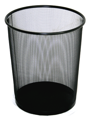 Cosuri de gunoi - RAKI Cos gunoi birou rotund 22l 23x35cm negru
