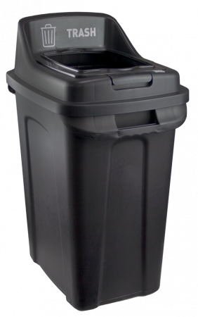 Cosuri de gunoi - RAKI Cos gunoi colectare selectiva 50lt culoare negru