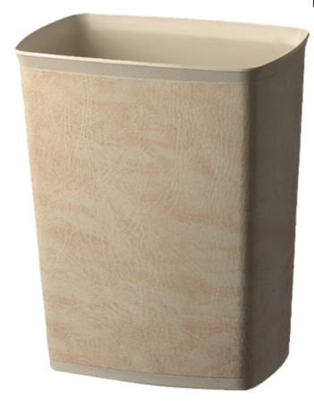 Cosuri de gunoi - RAKI Cos gunoi de birou neinflamabil 23,5x15,5x28,5cm bej