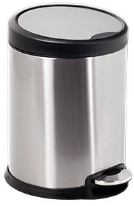 Cosuri de gunoi - RAKI Cos gunoi inox cu pedala 5l