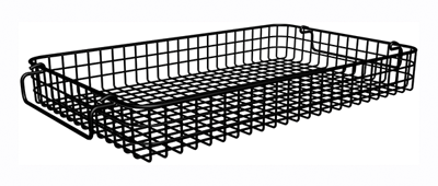 Display-uri si suporturi - RAKI Cos metalic bufet GN 1/1 52x31,5xh8cm, negru