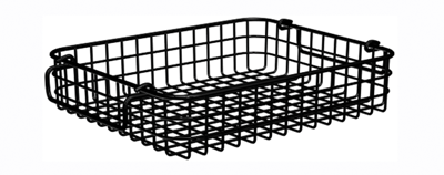 Display-uri si suporturi - RAKI Cos metalic bufet GN 1/2 31,5x25,5xh8cm, negru