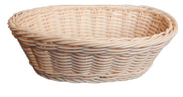 Servirea mesei - RAKI Cos oval servire paine 23,5x15x7cm, crem