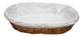 Cosuri paine bufet - RAKI Cos paine oval 55x40xh11cm, rachita