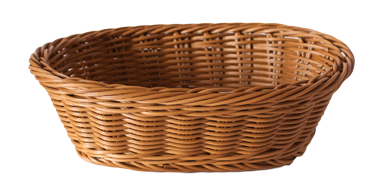 Servirea mesei - RAKI Cos paine oval servire 23,5x15x7cm, maro
