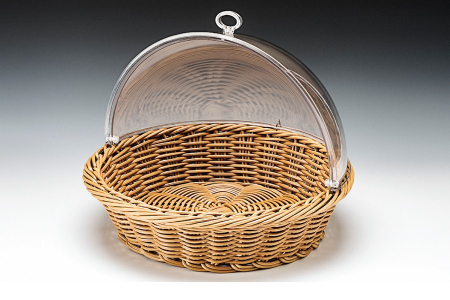 RAKI Cos paine rotund cu capac roll top D41xh11cm [1]