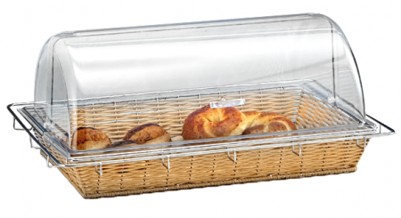Produse - RAKI Cos patiserie dreptunghiular cu capac roll top 53x32cm