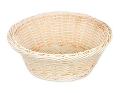 Servirea mesei - RAKI Cos rotund pentru baghete, paine 23x8cm, crem
