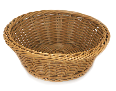 Servirea mesei - RAKI Cos rotund pentru baghete, paine 23x8cm, maro