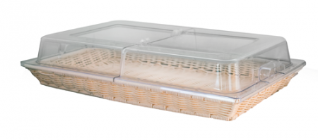 Produse - RAKI Cos servire cu capac deschidere laterala 53x32,5x5cm