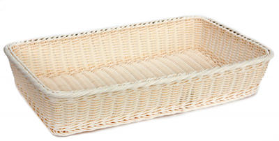 Produse - RAKI Cos servire paine dreptunghiular 53x31,5x9cm, crem