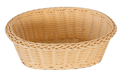 Servirea mesei - RAKI Cos servire paine oval 21x16x7cm, crem