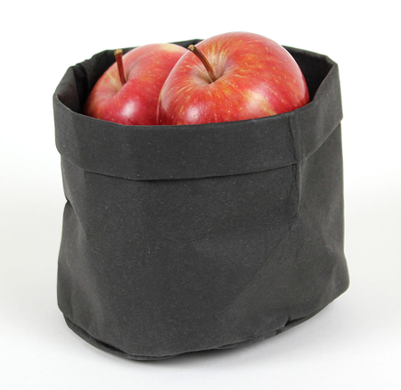 Servirea mesei - RAKI Cos textil paine D13xh15cm, negru