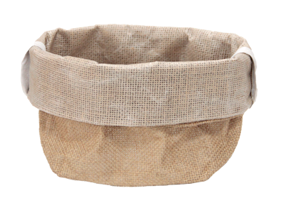 Servirea mesei - RAKI Cos textil paine D15xh26cm, bej
