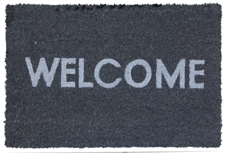 Covorase intrare - RAKI Covoras intrare 60x40cm gri WELCOME