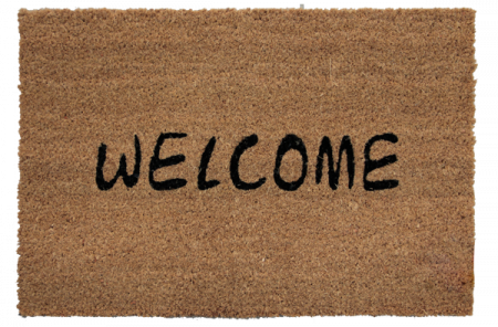 Covorase intrare - RAKI Covoras intrare 60x40cm WELCOME