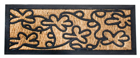 Covorase intrare - RAKI Covoras intrare, cauciuc si fibra nuca de cocos 65x25cm