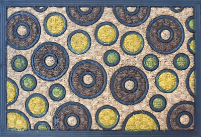 Covorase intrare - RAKI Covoras intrare din cauciuc si fibra de nuca de cocos 60x40cm
