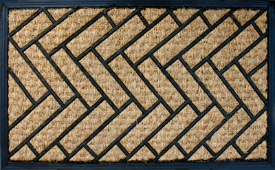Covorase intrare - RAKI Covoras intrare din cauciuc si fibra de nuca de cocos 75x45cm