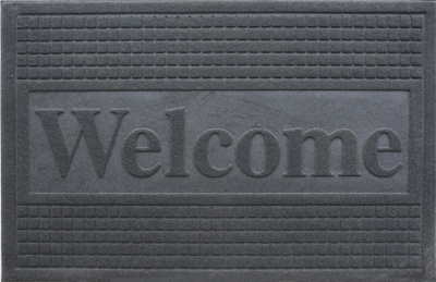 Covorase intrare - RAKI Covoras intrare, textil si cauciuc 60x40cm WELCOME