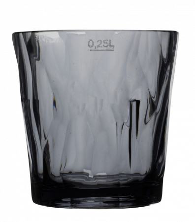 Servirea mesei - RAKI DIAMOND FUME Pahar whisky policarbonat, 250ml, D8,7xh9cm