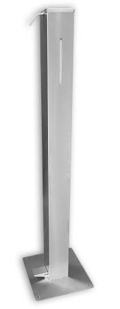 Organizare si curatenie - RAKI Dipenser dezinfectant cu pedala 1000ml 10x10xh120cm din inox