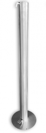 Organizare si curatenie - RAKI Dipenser dezinfectant cu pedala 1000ml D30xh120cm din inox