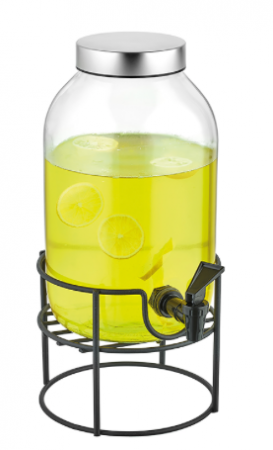 Produse - RAKI Dozator suc 5l cu suport metalic
