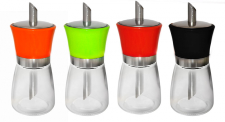 Servirea mesei - RAKI Dozator zahar 175ml capace in culori multiple