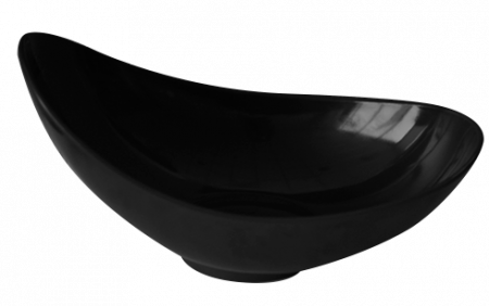 Platouri si boluri melamina - RAKI ELLIPSE Bol melamina bufet, 30,5x13xh10,5cm, negru