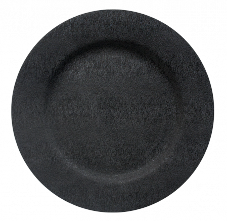 Servirea mesei - RAKI Farfurie decorativa 33cm polipropilena, neagra