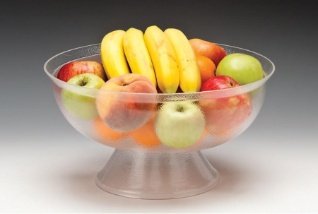 RAKI Fructiera acrilica rotunda cu picior, D35xh21cm [1]