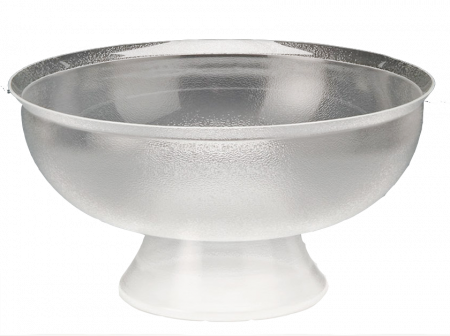 Platouri si boluri acril - RAKI Fructiera acrilica rotunda cu picior, D45xh23cm