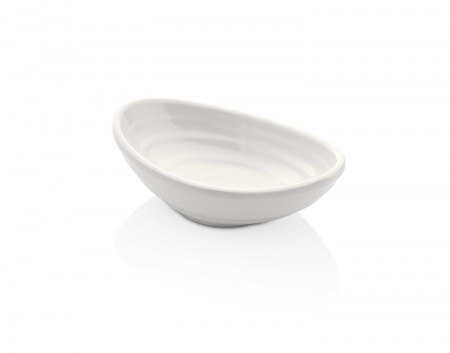 Platouri si boluri melamina - RAKI Gondola Ramekin, 10,5x6,3xh3,3cm, 74ml, alb