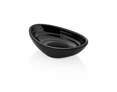 Platouri si boluri melamina - RAKI Gondola Ramekin, 10,5x6,3xh3,3cm, 74ml, negru