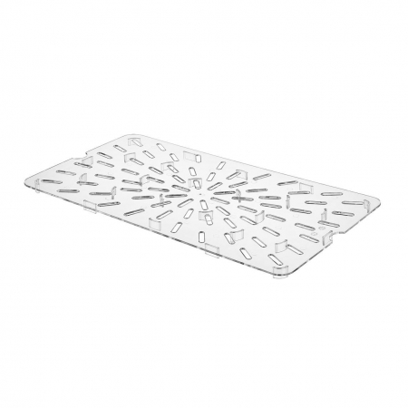 Accesorii GN - RAKI Gratar pentru scurgere tava gastronorm 1/1 policarbonat, 463x258x15mm, transparent