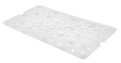 Accesorii GN - RAKI Gratar pentru scurgere tava gastronorm 1/2 polipropilena, 256х197х14mm, transparent