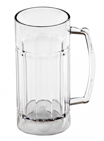 Servirea mesei - RAKI Halba bere policarbonat, 568ml, D8,1xh17cm
