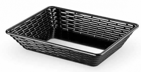 Produse - RAKI HENA Cos rectangular paine, fructe, melamina, 37x27xh8cm, negru