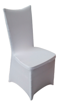 Mobilier catering - RAKI Husa elastica scaun catering culoare alba