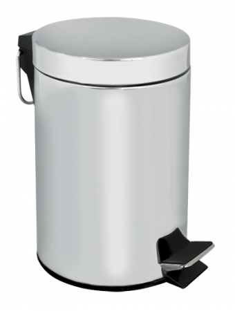 Cosuri de gunoi - RAKI ICIKALA Cos gunoi cromat cu pedala 5l