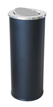 Cosuri de gunoi - RAKI ICIKALA Cos gunoi cu capac basculant 25xh61cm negru