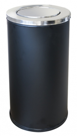 Cosuri de gunoi - RAKI ICIKALA Cos gunoi cu capac basculant si galeata 38xh73cm negru