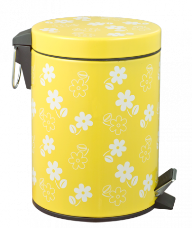 Cosuri de gunoi - RAKI ICIKALA Cos gunoi cu pedala 5l galben